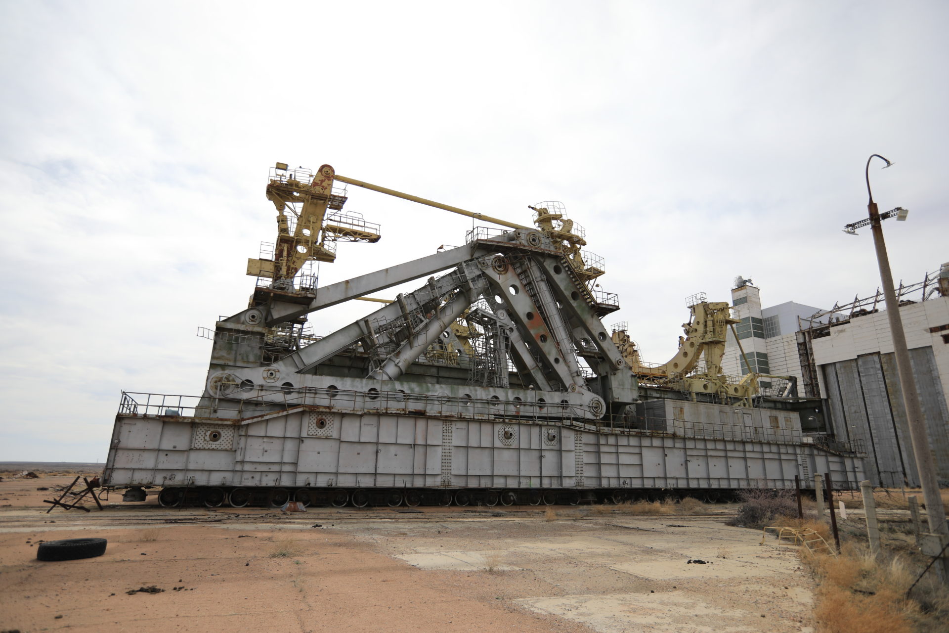 26 Pad 112 trancport installer of Energy rocket