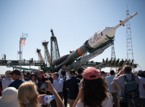 Expedition 60 Soyuz Rollout